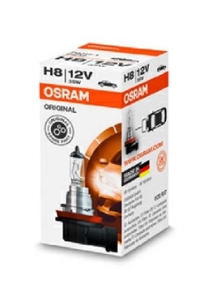 LEMPUTE OSRAM H8  PRIESRUKINIO ZIBINTO LEMPUTE