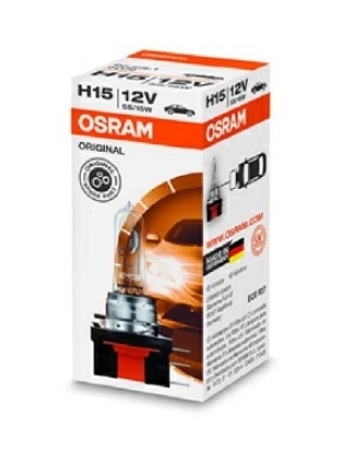 LEMPUTE OSRAM H15  PRIESRUKINIO ZIBINTO