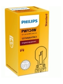 POSUKIO LEMPUTE GELTONA  PHILIPS  PWY24W   SU LIZDU