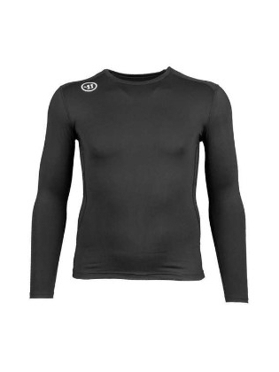 WARRIOR COMPRESSION SHIRT BLACK  JUNIOR XL   158 CM   TERMORUBAI  TERMOAPATINIAI