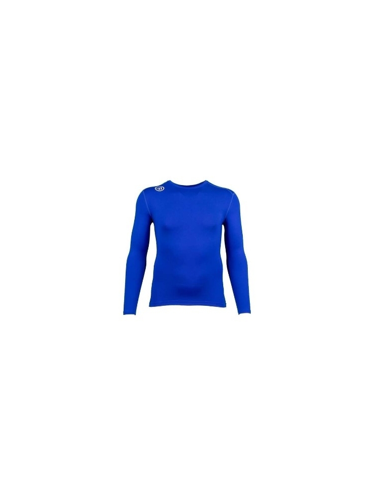 WARRIOR COMPRESSION SHIRT ROYAL  JUNIOR S