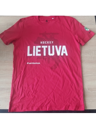 MARŠKINĖLIAI RAUDONI HOCKEY LIETUVA  S DYDIS